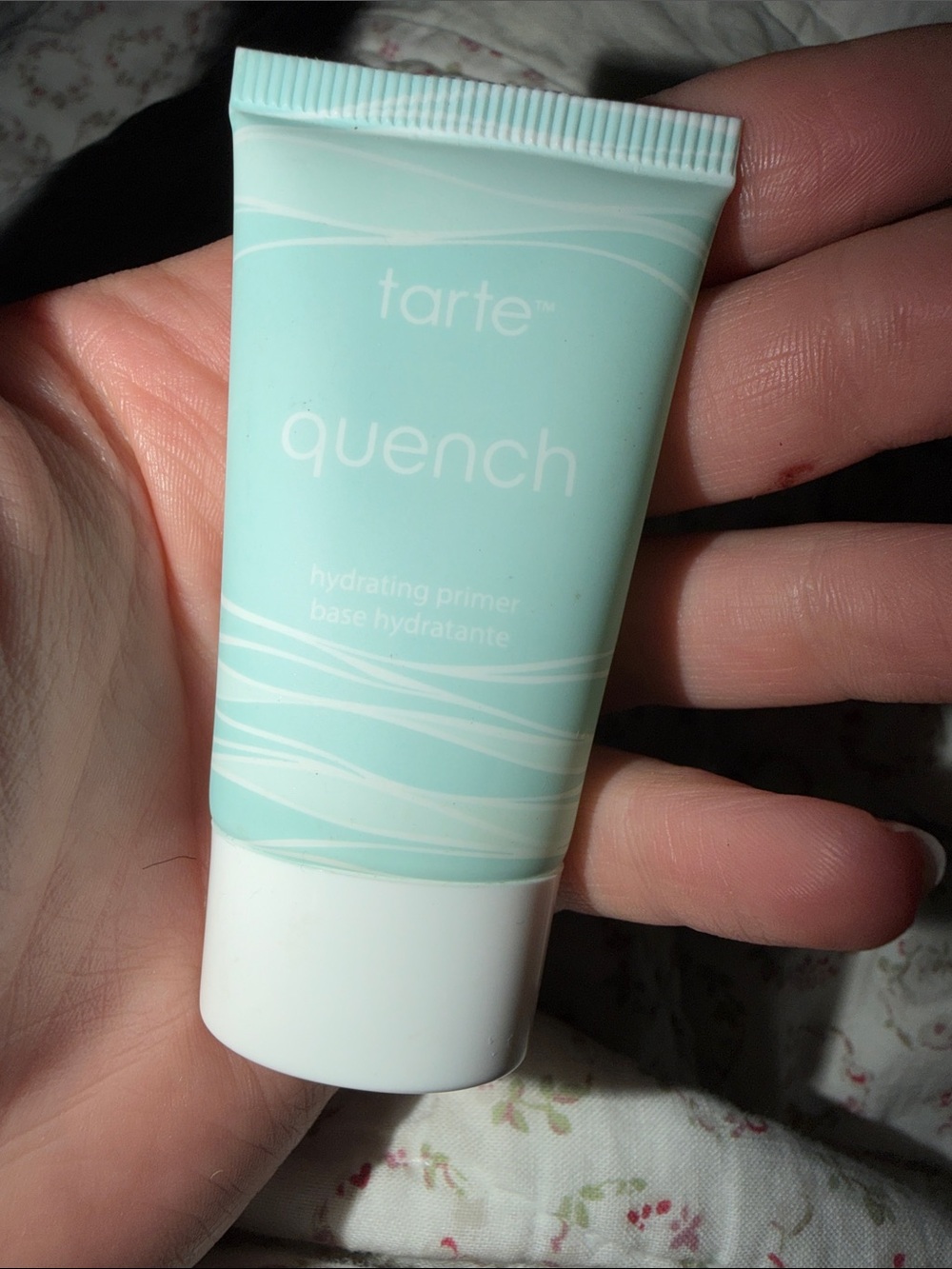 tarte Quench Hydrating Primer — Light Aqua Tube